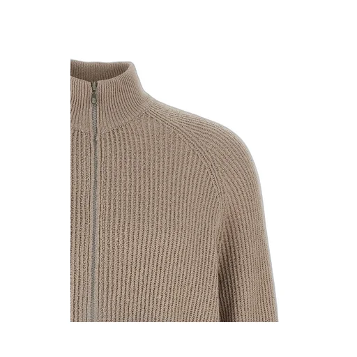 Brunello Cucinelli Zip-Up Knitted Cardigan