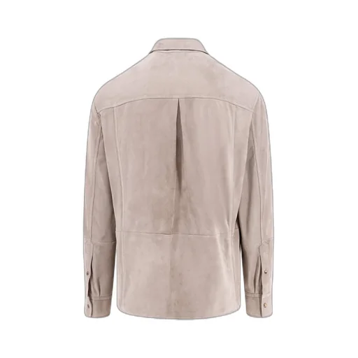 Brunello Cucinelli Snapped Straight Hem Shirt