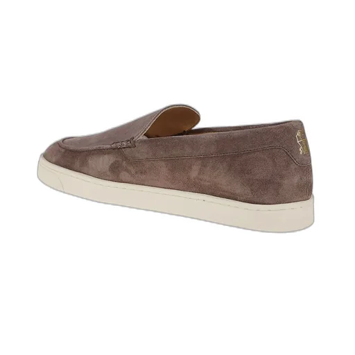 Brunello Cucinelli Round Toe Slip-On Loafers