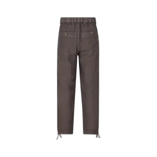 Brunello Cucinelli Dyed Straight Leg Trousers