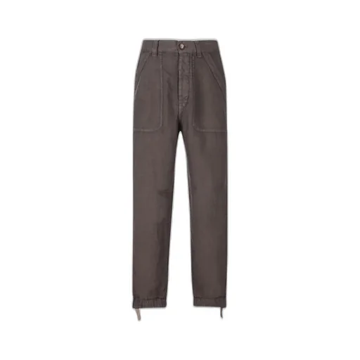 Brunello Cucinelli Dyed Straight Leg Trousers