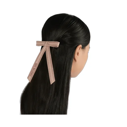 Christian Dior Embroidered Dior Twist Bow