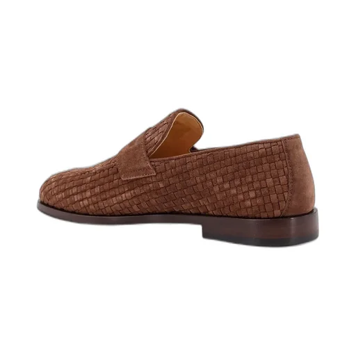 Brunello Cucinelli Braided Penny Loafers