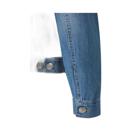 Brunello Cucinelli Long Sleeved Buttoned Denim Jacket