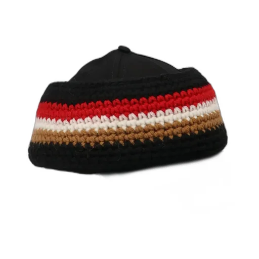 Burberry Curved Peak Knitted Baseball Hat