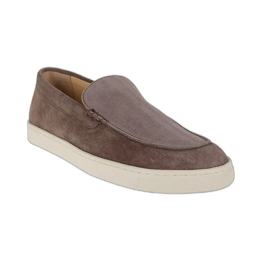 Brunello Cucinelli Round Toe Slip-On Loafers