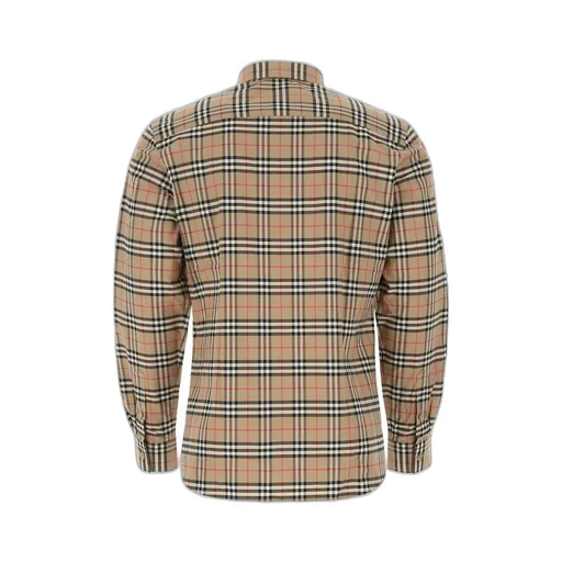 Burberry Checked Long-Sleeved Shirt
