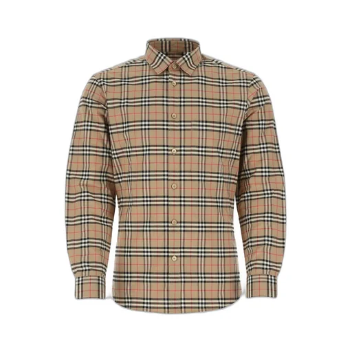 Burberry Checked Long-Sleeved Shirt
