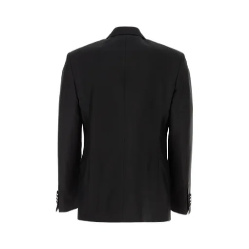Burberry Double Breasted Peak Lapels Blazer