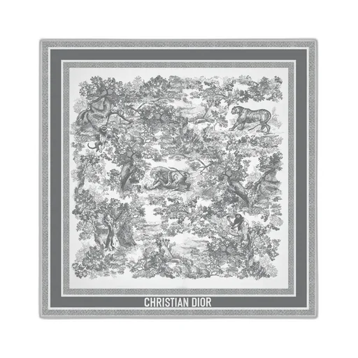 Toile De Jouy Sauvage 90 Square Scarf