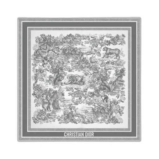 Toile De Jouy Sauvage 90 Square Scarf
