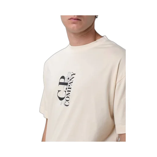 C.P. Company Logo Print Crewneck T-Shirt