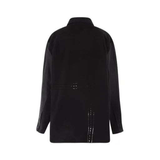 By Walid Long Sleeved Cut-Out Detailed Shirt