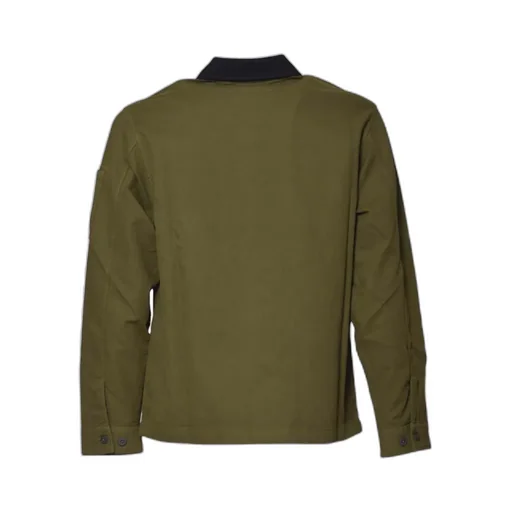 C.P. Company Double Satin Lens Utility Button Overshirt