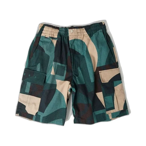By Parra Elasticated Waistband Abstract-Print Shorts