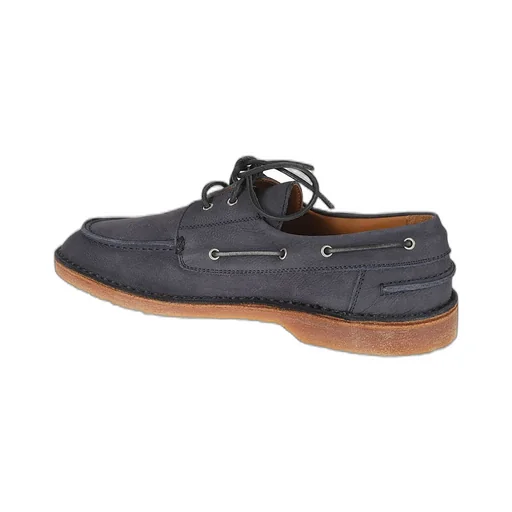 Buttero Round-Toe Lace-Up Shoes