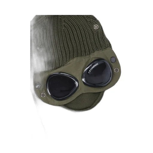 C.P. Company Goggle-Detail Ribbed Knit Balaclava