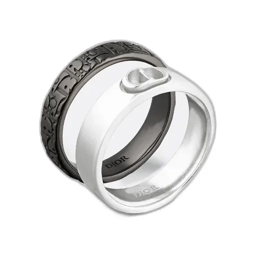 Dior Oblique Ring Set