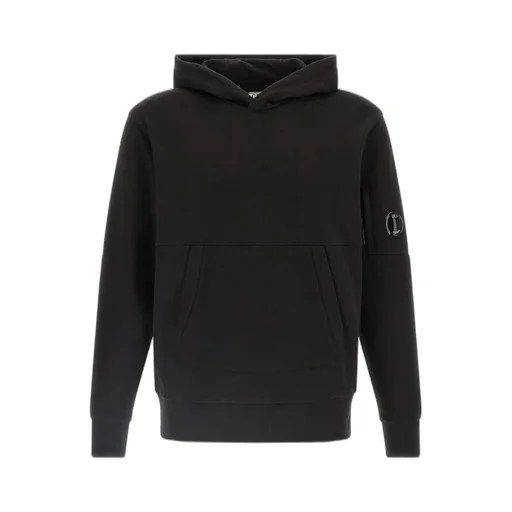 C.P. Company Logo-Print Drawstring Hoodie