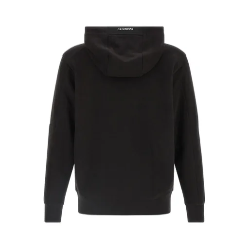 C.P. Company Logo-Print Drawstring Hoodie