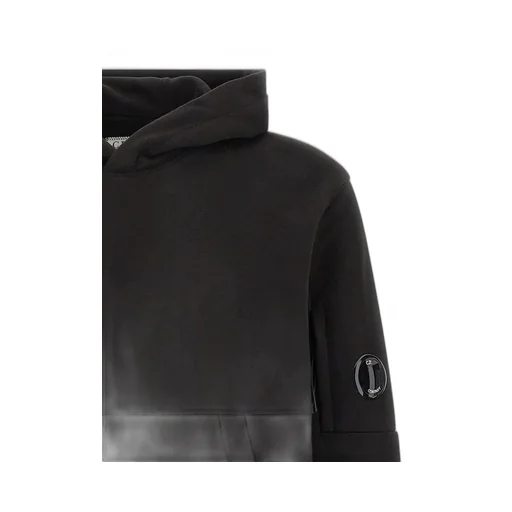 C.P. Company Logo-Print Drawstring Hoodie
