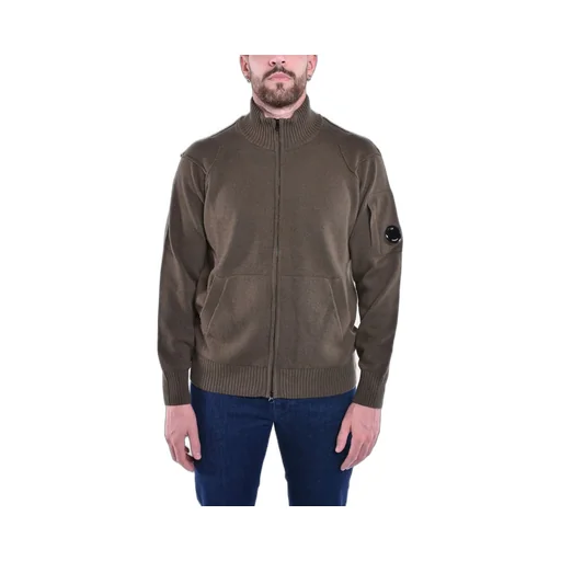 C.P. Company Lambswool Zipped Cardigan