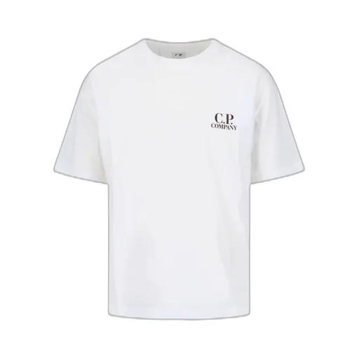C.P. Company Short Sleeve Logo-Print T-Shirt
