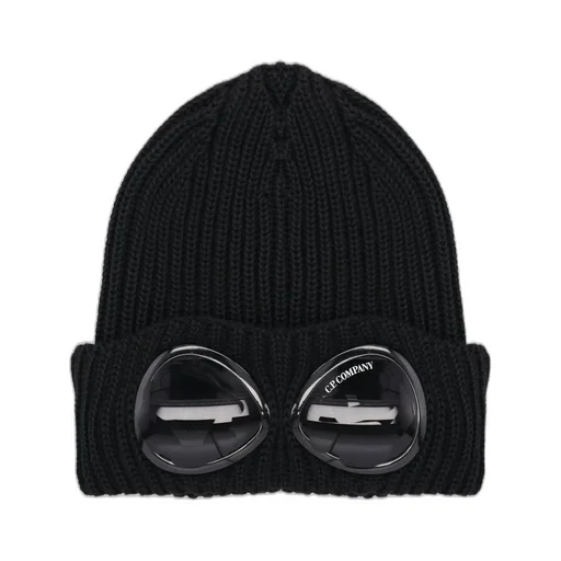 C.P. Company Goggle Detailed Turn-Up Hem Beanie