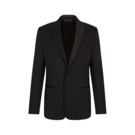 Jacket With Dior Oblique Asymmetric Shawl Collar