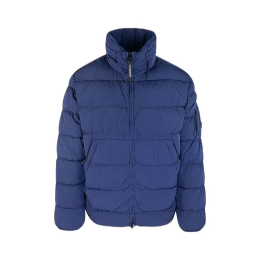 C.P. Company Lens-Detailed Zipped Down Jacket