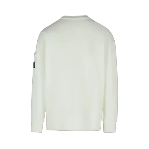 C.P. Company Diagonal Fleece Boxy Crewneck Sweatshirt