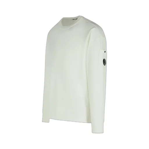 C.P. Company Diagonal Fleece Boxy Crewneck Sweatshirt