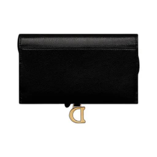 Saddle Long Wallet With Chain