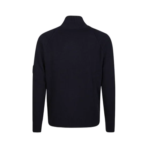C.P. Company Lens-Detailed Zip Up Cardigan