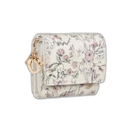 Lady Dior Lotus Wallet