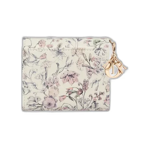 Lady Dior Lotus Wallet