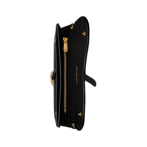 Saddle Long Wallet With Chain