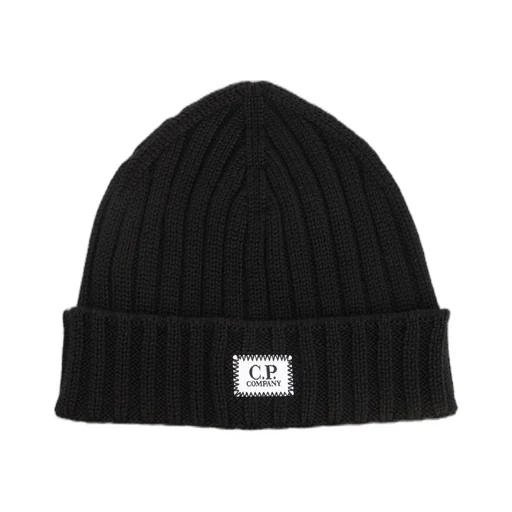 C.P. Company Logo Patch Merino Hat