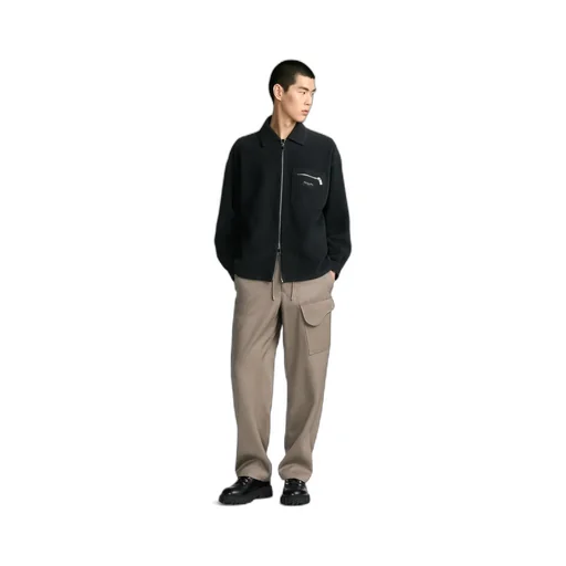 Cargo Pants With Saddle Pocket