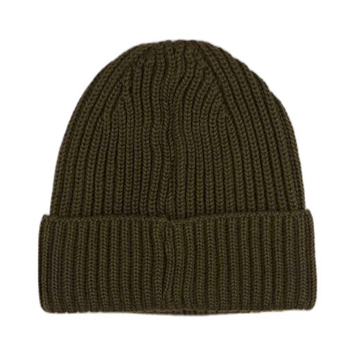 C.P. Company Logo Plaque Knit Beanie