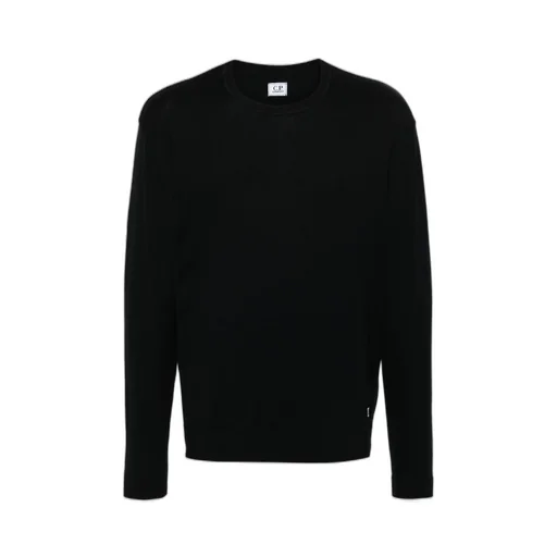 C.P. Company Sea Island Logo Crewneck Jumper