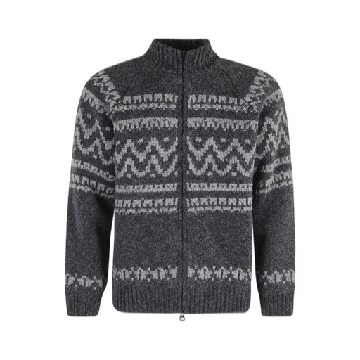 C.P. Company Patterned Zip Cardigan