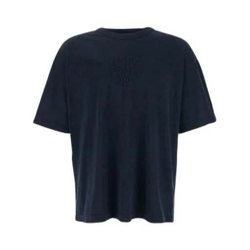 C.P. Company Logo-Embroidered T-Shirt