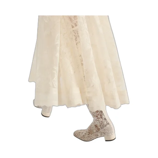 Mid-Length Flared Skirt