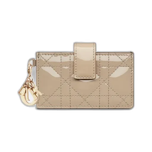Lady Dior Jasmine Card Holder