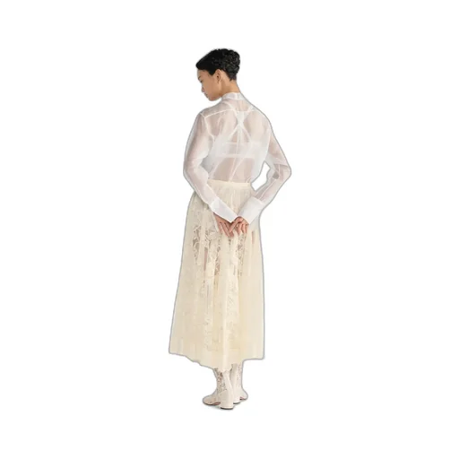 Mid-Length Flared Skirt