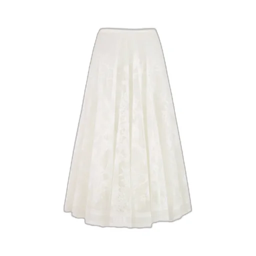 Mid-Length Flared Skirt