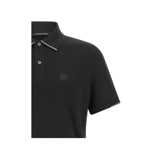 C.P. Company Logo Patch Polo Shirt