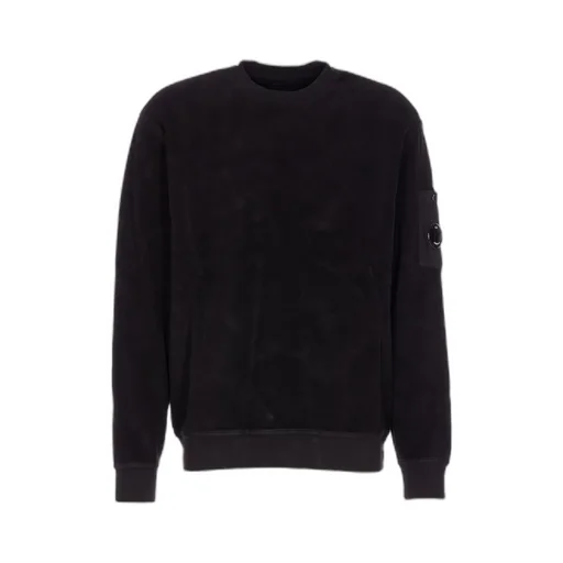 C.P. Company Logo Patch Crewneck Sweater