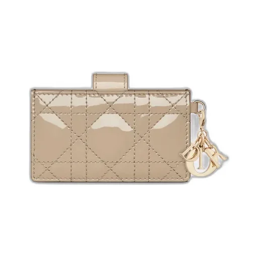 Lady Dior Jasmine Card Holder